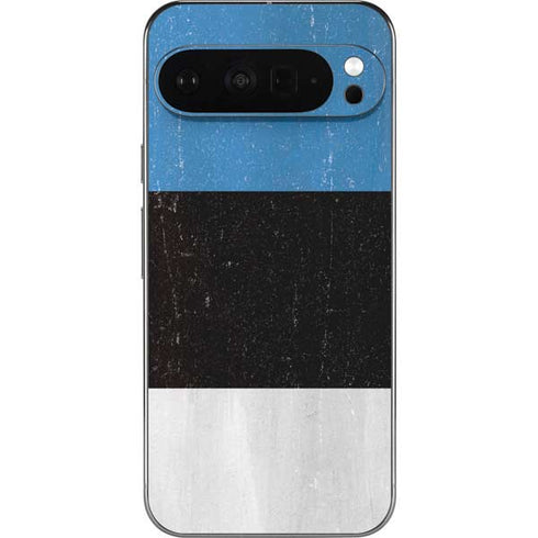Estonia Flag Distressed Pixel 9 Pro XL Skin